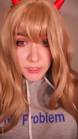 Kitty Klaw ASMR - Chainsaw Man Power Cosplay - Fullthot