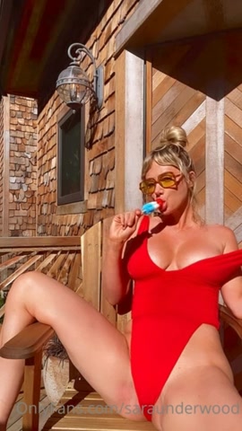 Sara Jean Underwood - Popsicle - Fullthot