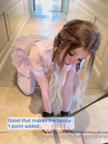 Belle Delphine Closeup Masturbation - 4 June 2022 - Submissive Video Roleplay - Fullthot