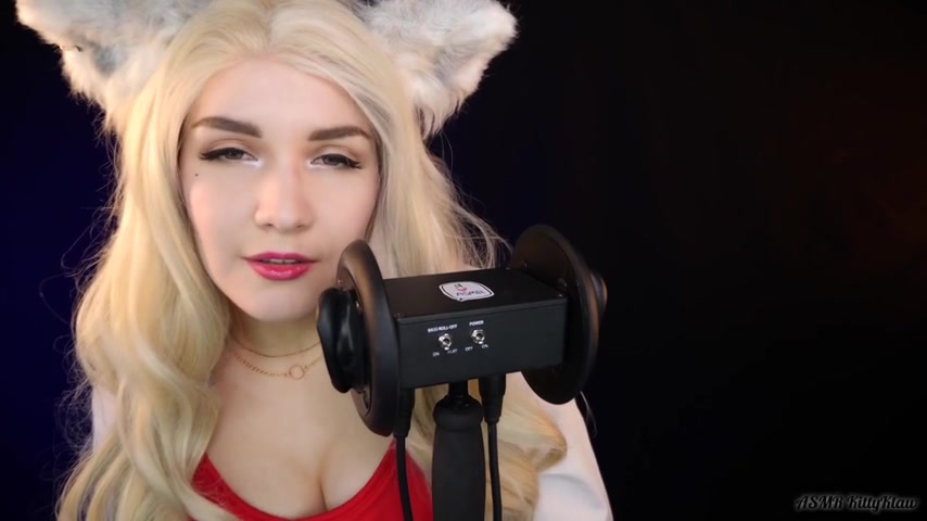 KittyKlaw ASMR - White Furry Mouth Sounds - Fullthot