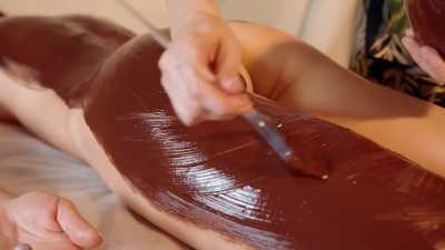 ASMR Massage - Chocolate Massage