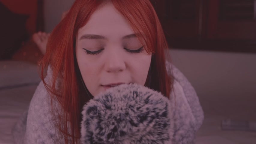 Maimy ASMR Patreon - Brain Eating on Tascam - Fullthot