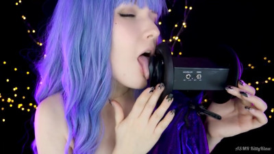 ASMR Kitty Klaw - Hot Licking & Mouth sounds