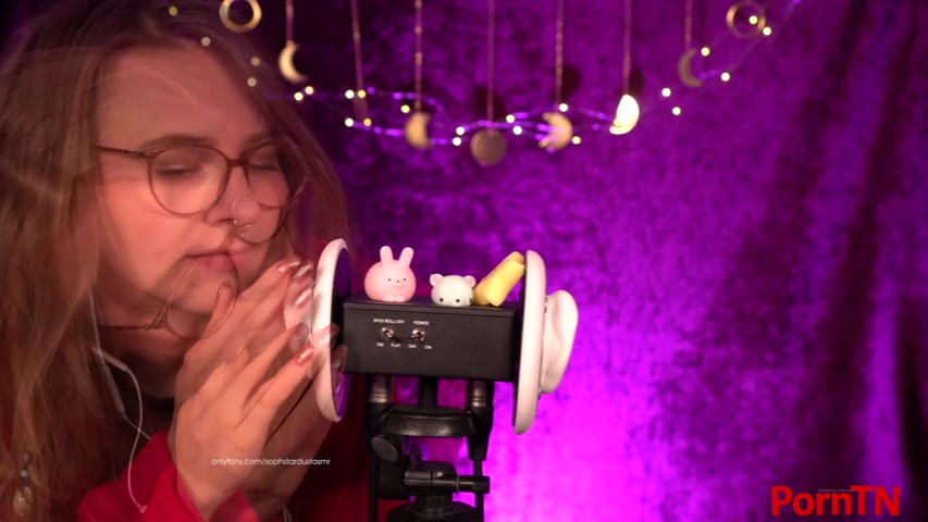 Soph Stardust ASMR NEW - 4 December - ASMR First Time Ear Eating - Intense Licking (Tingly Mouth Sounds for Tingle Immunity) - Fullthot