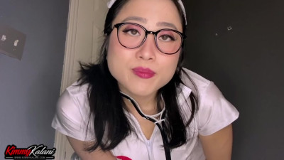 Kimmy Kalani ASMR JOI - Asian Nurse Gets Sperm Sample