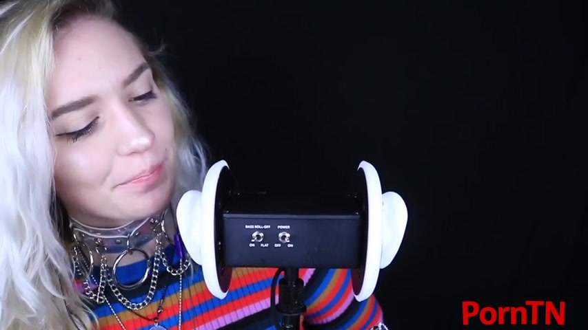 Rose ASMR - No Hands ear licking - Fullthot