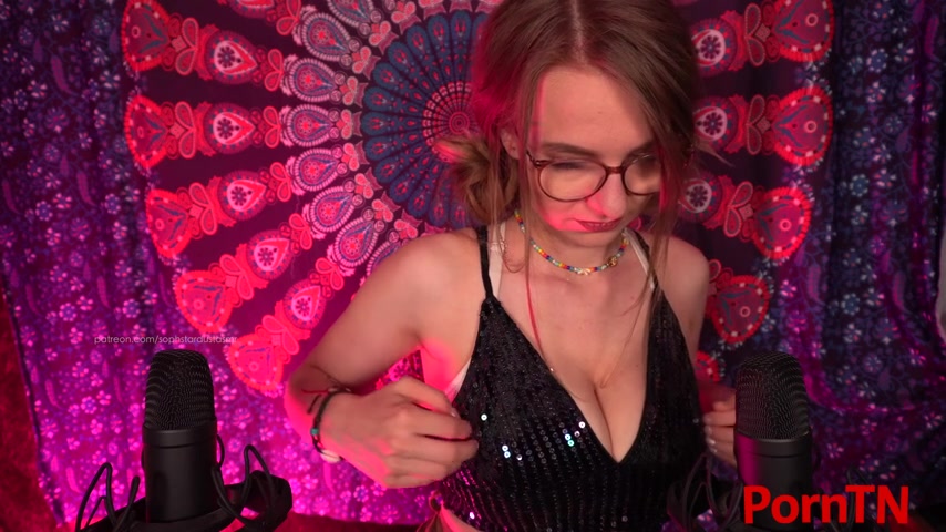 Soph Stardust ASMR - My Patreon SPECIAL For You - Clothing Scratching (Top, Skirt, Bra) - Fullthot