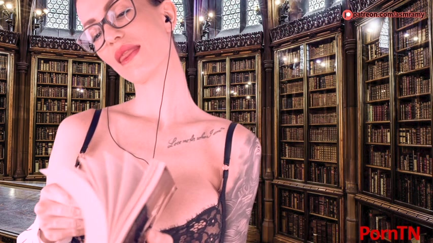 ASMR Amy Patreon - Your Naughty Librarian Fantasy - Fullthot