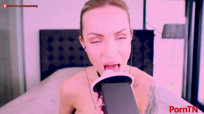 ASMR Amy Patreon - Ear Licking