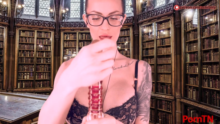 ASMR Amy Nude - Your Naughty Librarian Dream Come True - Fullthot