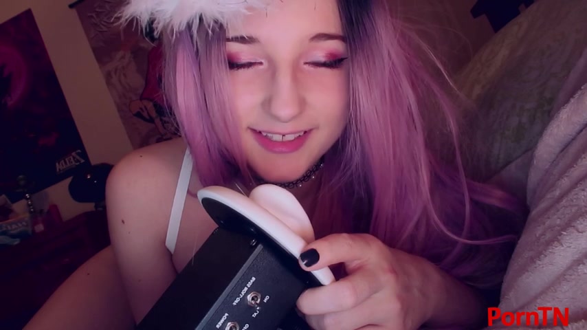 AftynRose ASMR - sweet angel ASMR, licking you to sleep - Fullthot