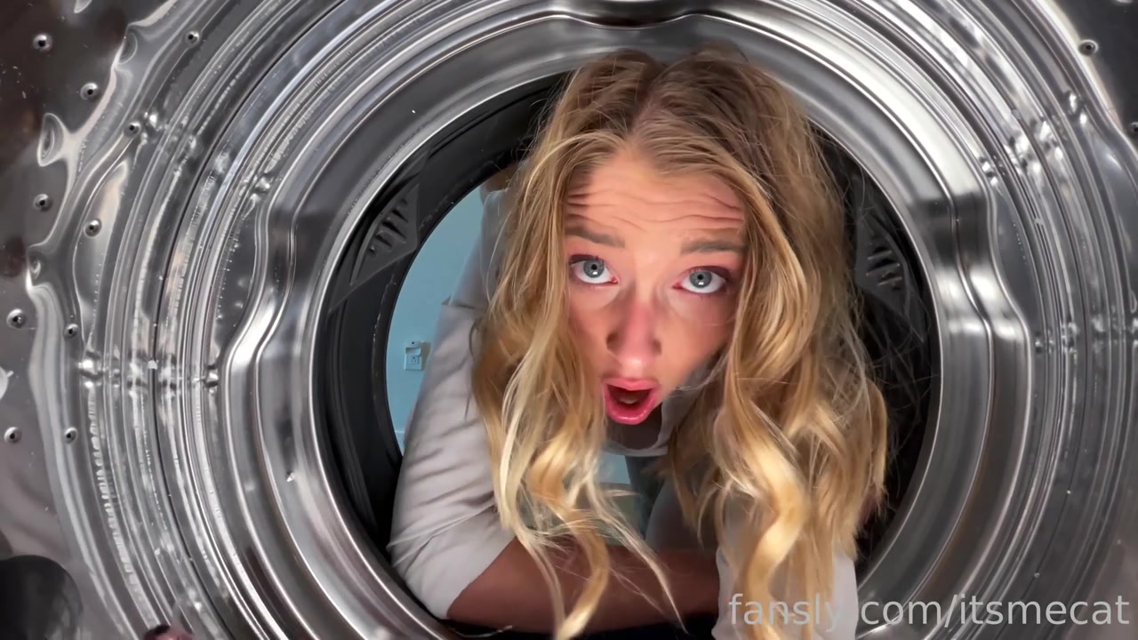 Itsmecat - Stuck in the washing machine - Fullthot